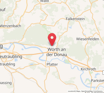 Map of Wiesent, Bavaria