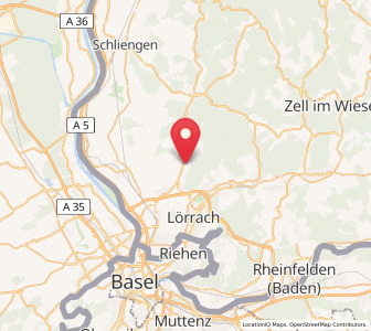 Map of Wittlingen, Baden-Wurttemberg
