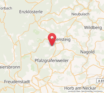 Map of Wörnersberg, Baden-Wurttemberg