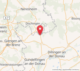 Map of Ziertheim, Bavaria