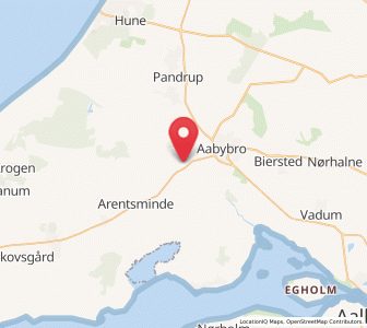 Map of Birkelse, North Denmark