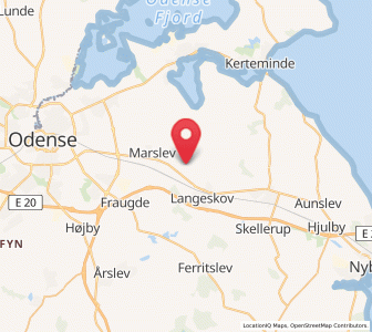 Map of Birkende, South Denmark