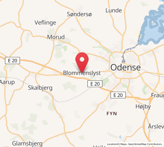 Map of Blommenslyst, South Denmark