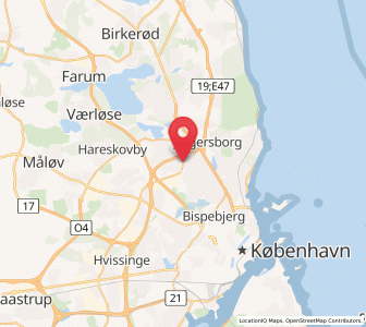 Map of Buddinge, Capital Region