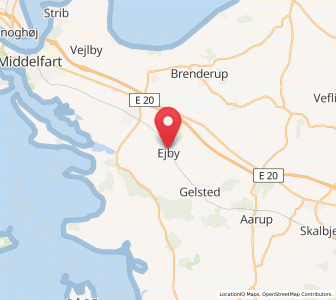 Map of Ejby, South Denmark