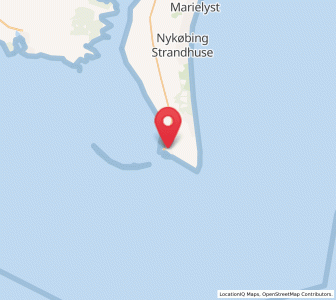 Map of Gedser, Zealand