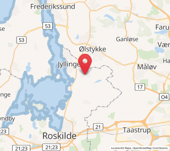 Map of Gundsømagle, Zealand