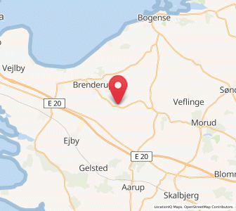 Map of Harndrup, South Denmark