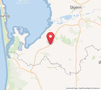 Map of Hemmet, Central Jutland