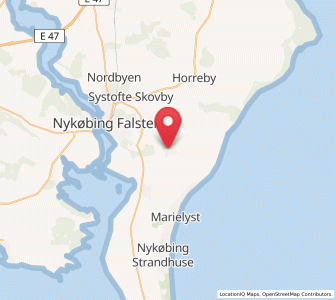 Map of Idestrup, Zealand