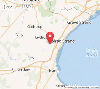 Map of Jersie, Zealand