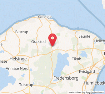 Map of Kirke-Esbønderup, Capital Region
