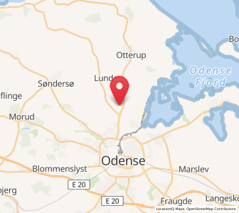Map of Lumby, South Denmark