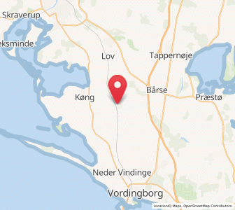 Map of Lundby Stationsby, Zealand