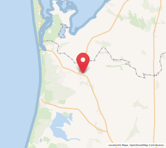Map of Nørre Nebel, South Denmark