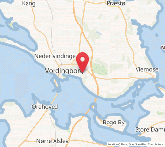 Map of Nyråd, Zealand