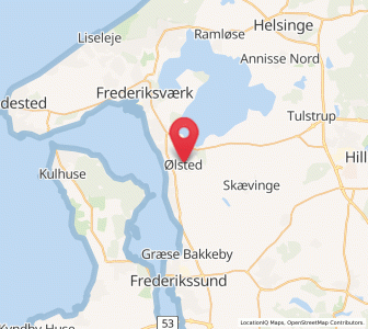 Map of Ølsted, Capital Region