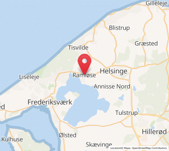 Map of Ramløse, Capital Region