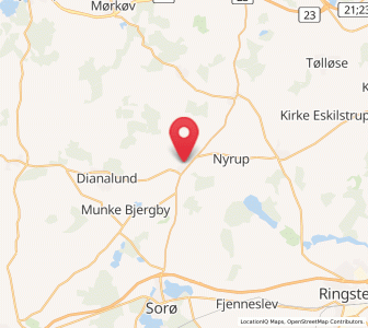 Map of Stenlille, Zealand