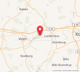 Map of Store Andst, South Denmark