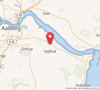 Map of Storvorde, North Denmark