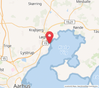 Map of Studstrup, Central Jutland