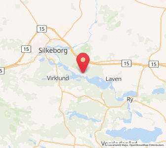 Map of Svejbæk, Central Jutland