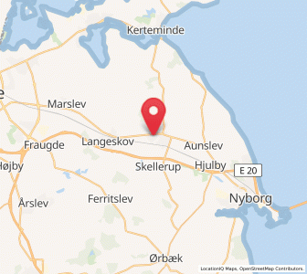 Map of Ullerslev, South Denmark