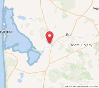 Map of Vemb, Central Jutland