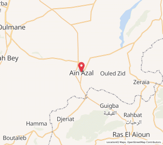 Carte : ’Aïn Azel, Sétif