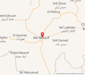 Carte : ’Aïn Boucif, Médéa