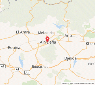 Carte : Aïn Defla