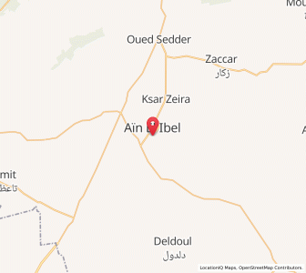 Carte : ’Aïn el Bell, Djelfa