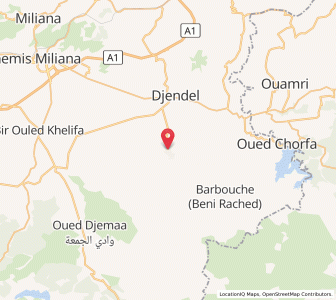 Carte : Aïn Lechiakh, Aïn Defla