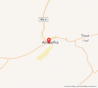 Carte : Aïn Sefra, Naâma