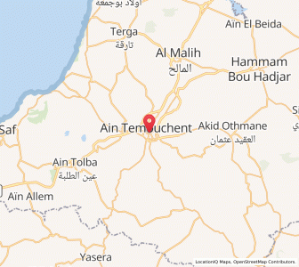 Carte : Aïn Temouchent, Aïn Témouchent