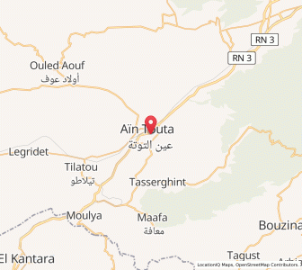 Carte : Aïn Touta, Batna
