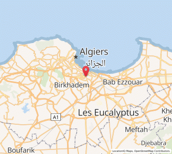 Carte : Alger