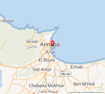 Carte : Annaba