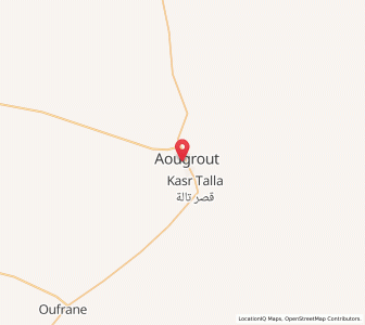 Carte : Aougrout, Timimoun