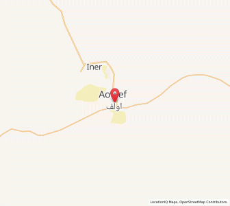 Carte : Aoulef, Adrar