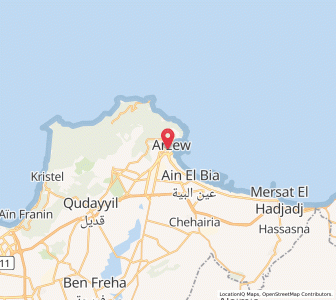 Carte : Arzew, Oran
