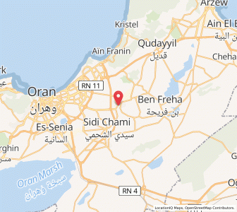Carte : Assi Bou Nif, Oran