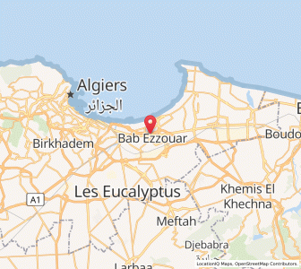 Carte : Bab Ezzouar, Alger