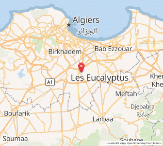 Carte : Baraki, Alger
