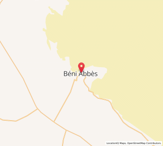 Carte : Béni Abbès