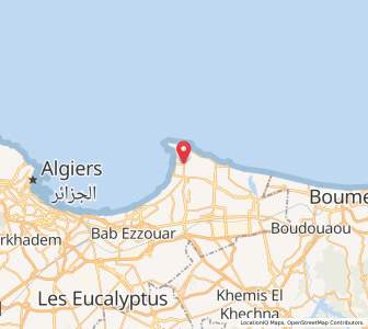Carte : Bordj el Bahri, Alger