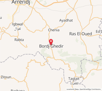 Carte : Bordj Ghdir, Bordj Bou Arréridj
