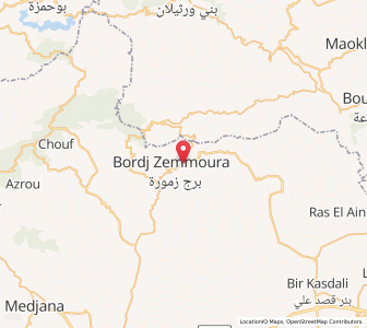 Carte : Bordj Zemoura, Bordj Bou Arréridj