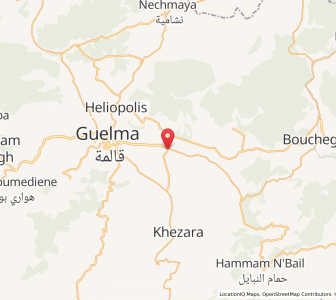 Carte : Boumahra Ahmed, Guelma